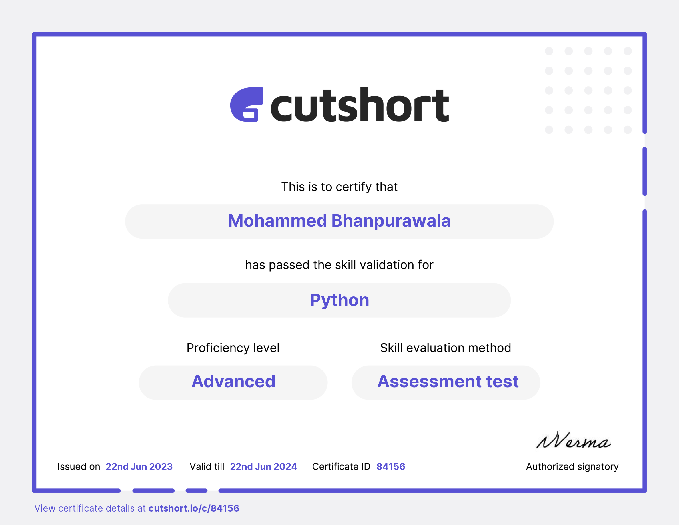 python-cert